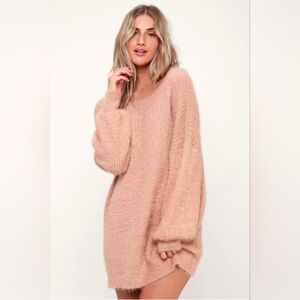 Lulus Cozy Sweater Dress